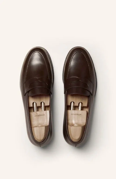 Myrqvist Stenhammar Ii Penny Loafers In Brown