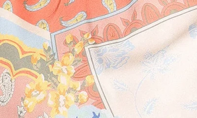 Petal And Pup Petal & Pup Charly Floral Sleeveless Faux Wrap Top In Pink