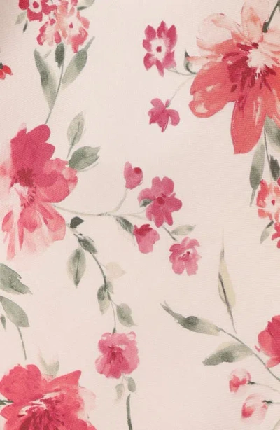 Petal And Pup Petal & Pup Bennett Floral Satin Slipdress In Pink