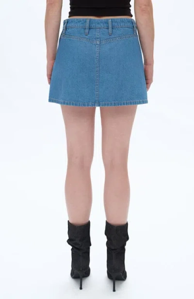 Bayeas Denim Miniskirt In Blue