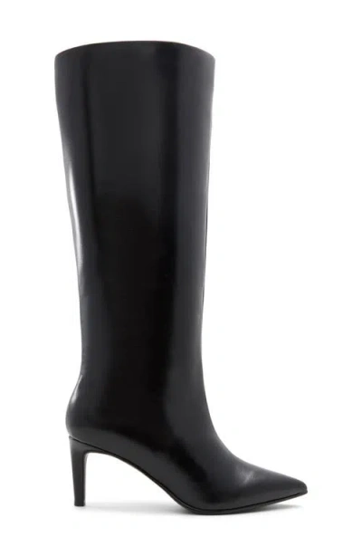 Call It Spring By Aldo Rhodde Pointed Toe Knee High Boot In Black