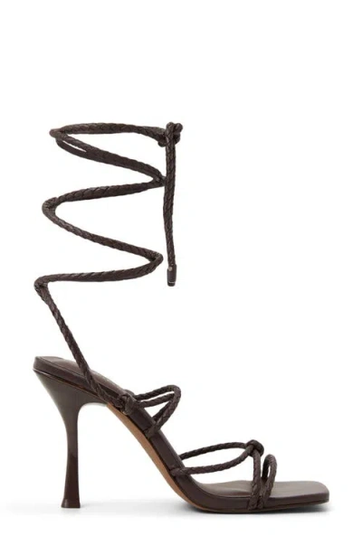Call It Spring By Aldo Adriaana Ankle Wrap Sandal In Brown