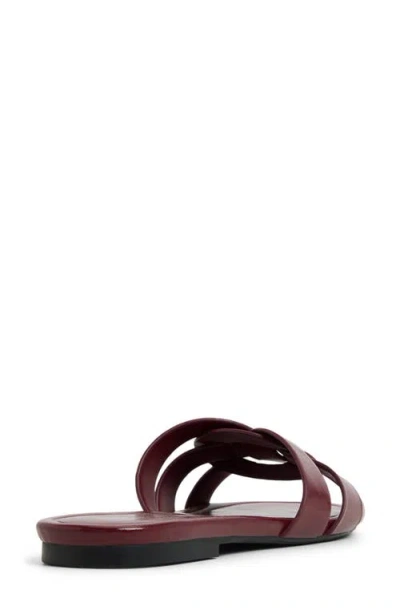 Call It Spring By Aldo Allee Slide Sandal In Burgundy