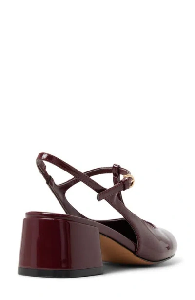 Call It Spring By Aldo Tiiana Slingback T-strap Pump In Burgundy