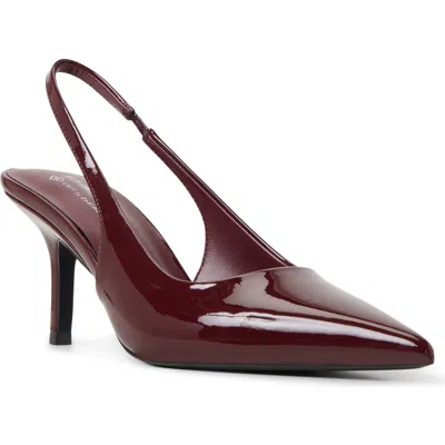 Call It Spring By Aldo Sollenne Slingback Pointed Toe Pump In Burgundy