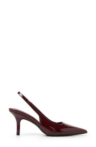 Call It Spring By Aldo Sollenne Slingback Pointed Toe Pump In Burgundy