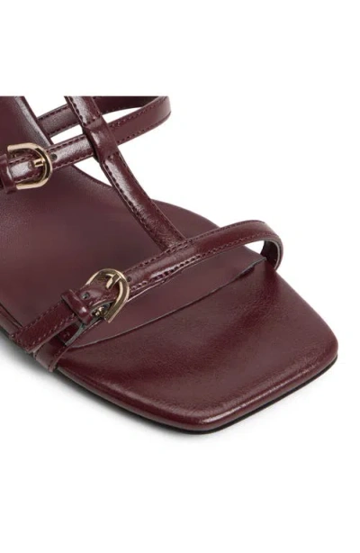 Call It Spring By Aldo Saphiraa Ankle Strap Sandal In Burgundy