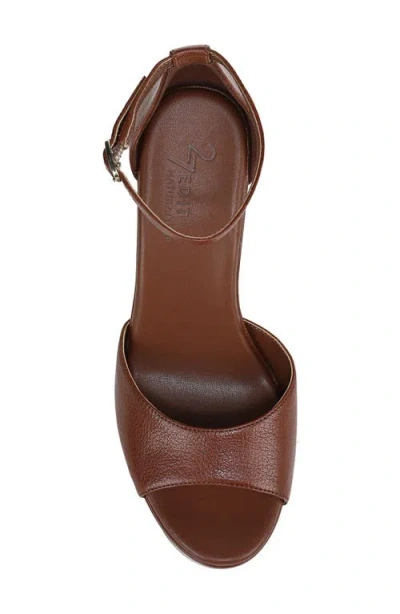 27 Edit Naturalizer Delphie Ankle Strap Platform Sandal In Burgundy