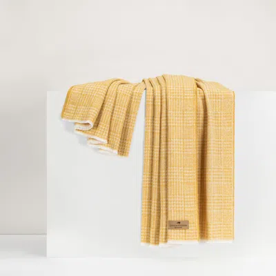 Lands Downunder Sutton Plaid Throw In Brown