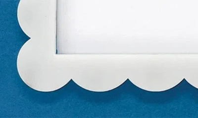 Mariposa Blue Scallop 4 X 6-inch Picture Frame In Blue