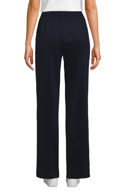 Lands' End School Uniform  Active Performance Track Pants In Black