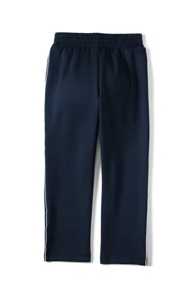 Lands' End School Uniform Coed Active Performance Track Pants In Black