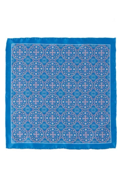 Cufflinks, Inc . Medallion Print Silk Pocket Square In Pattern