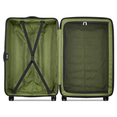 Jeep Jh004c Checked-large 28 Inch Hardside Expandable Luggage With Spinner Wheels In Sand
