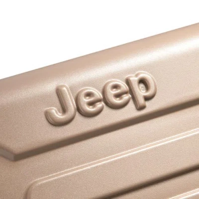 Jeep Jh004c Checked-large 28 Inch Hardside Expandable Luggage With Spinner Wheels In Sand