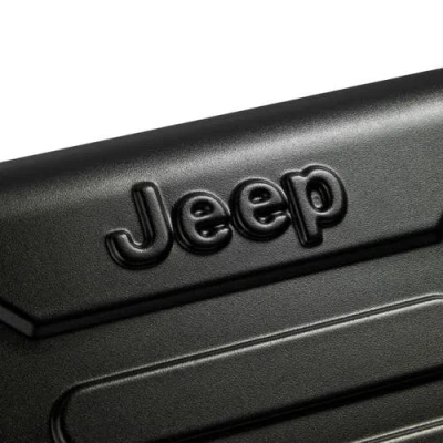 Jeep Jh004c Checked-medium 24 Inch Hardside Expandable Luggage With Spinner Wheels In Black