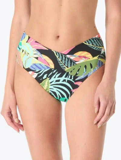 Coco Reef Serene Cross Over Bikini Bottom In Multi