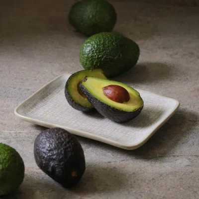 Porto Brasil Rectangular Platter Juta Set Of 4 In Neutral