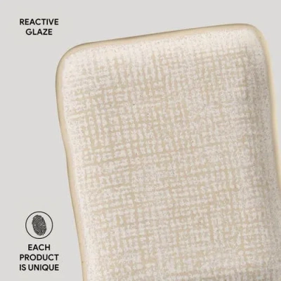 Porto Brasil Rectangular Platter Juta Set Of 4 In Neutral