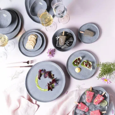 Porto Brasil Cereal Bowl Set Of 6 In Gray