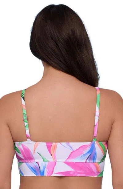 S3 U-wire Adjustable Midkini Swim Top In Multi