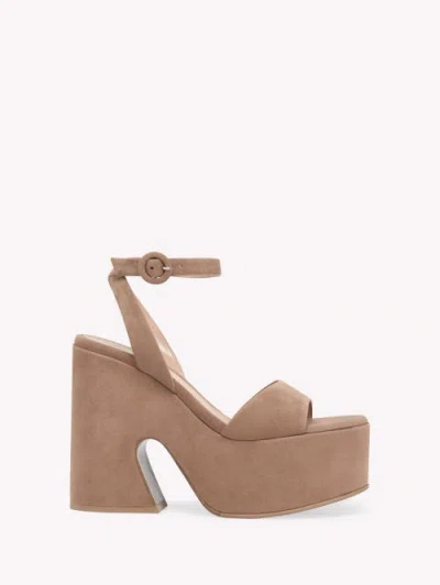 Gianvito Rossi 70mm Ziggy Platform Ankle-strap Heeled Sandals In Pink