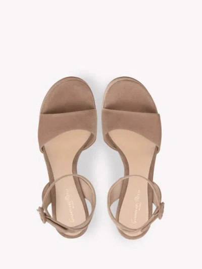 Gianvito Rossi 70mm Ziggy Platform Ankle-strap Heeled Sandals In Pink