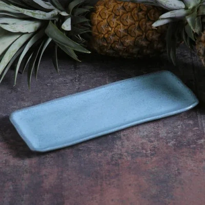 Porto Brasil Rectangular Platter Medium Set Of 4 In Blue