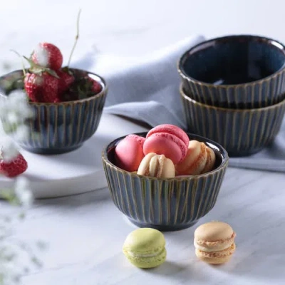 Porto Brasil Linhas Ramekin Set Of 6 In Multi