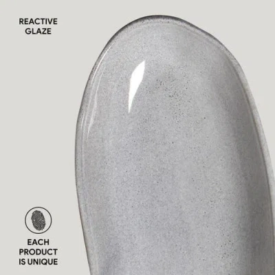 Porto Brasil Deep Oval Platter Set Of 4 In Gray