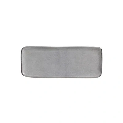 Porto Brasil Rectangular Platter Small Set Of 4 In Gray