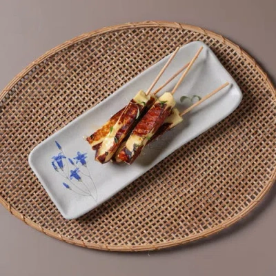 Porto Brasil Rectangular Platter Medium Set Of 4 In Neutral