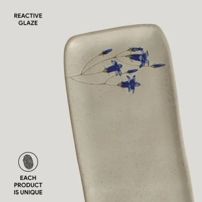 Porto Brasil Rectangular Platter Medium Set Of 4 In Neutral