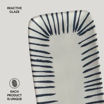 Porto Brasil Rectangular Platter Medium Set Of 4 In Neutral