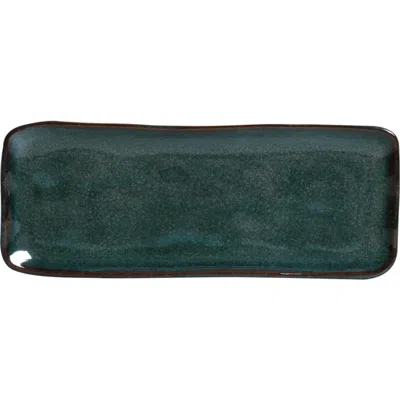 Porto Brasil Rectangular Platter Medium Set Of 4 In Green