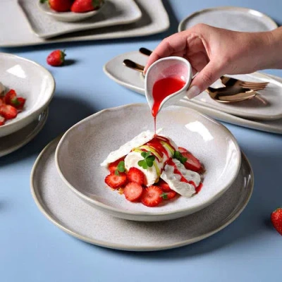 Porto Brasil Salad Bowl Set Of 6 In Neutral