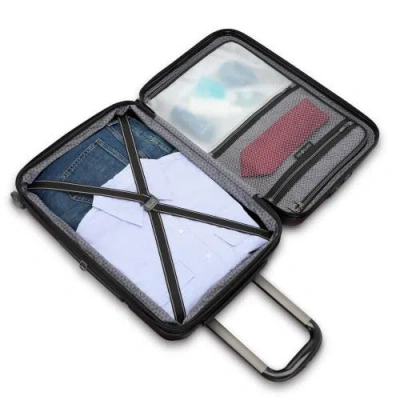 Samsonite Octiv 3-piece Set (pro Front Pocket 20/24/28) Hardside Spinner In Purple