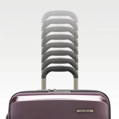 Samsonite Octiv 3-piece Set (pro Front Pocket 20/24/28) Hardside Spinner In Purple