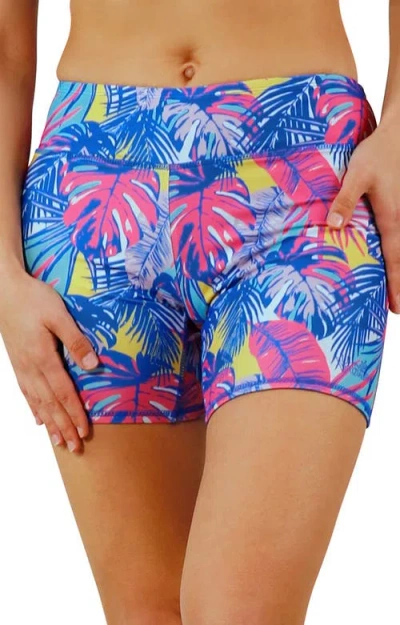 Uv Skinz Reversible Active Swim Shorts In Multi