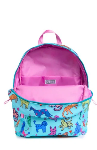 Little Chicken Kids' Camo Backpack In Blue