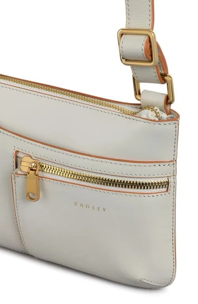 Radley Pockets Icon Mini Ziptop Crossbody In Gray