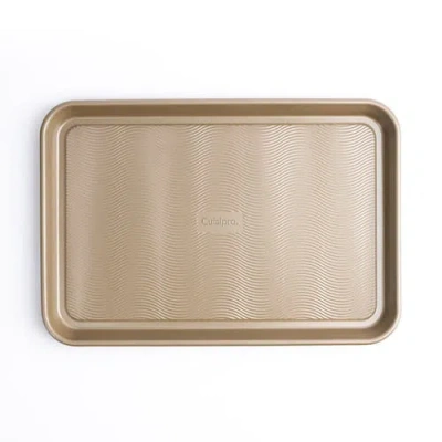 Cuisipro 13.5 X 9.5-inch Rectangular Steel Nonstick Baking Sheet Pan In Brown