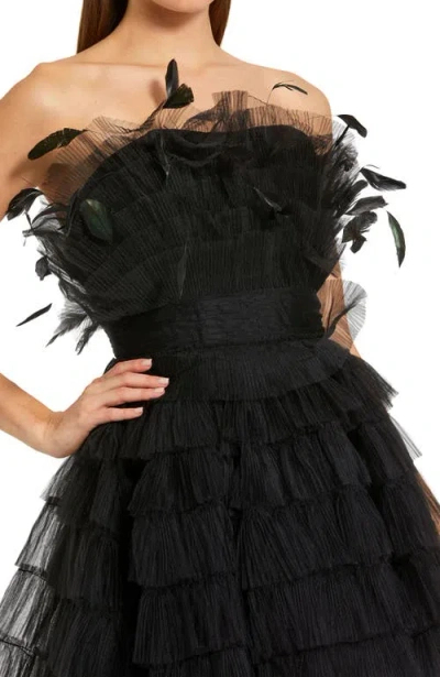 Mac Duggal 20529 Short Strapless Homecoming Cocktail Dress In Black