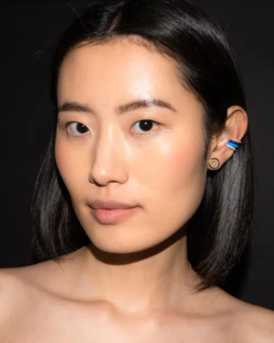 Fry Powers Sparkle Ear Cuffs In Orange