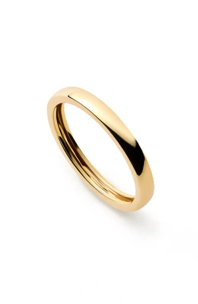 Ana Luisa Solid Gold Slim Eclipse Ring In Gold