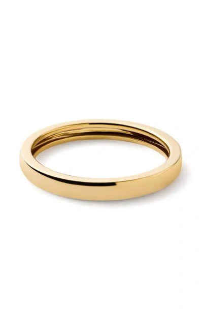 Ana Luisa Solid Gold Slim Eclipse Ring In Gold