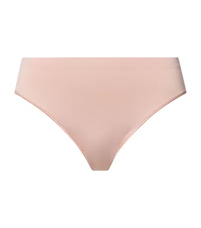Hanro Touch Feeling Midi Briefs In Pink
