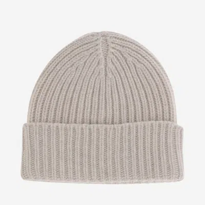 Autry Wool Beanie With Logo In Gray