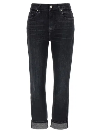 7 For All Mankind 'relaxed Skinny' Jeans In Black