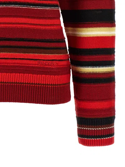 Jw Anderson J. W. Anderson 'multi Stripe' Sweater In Red